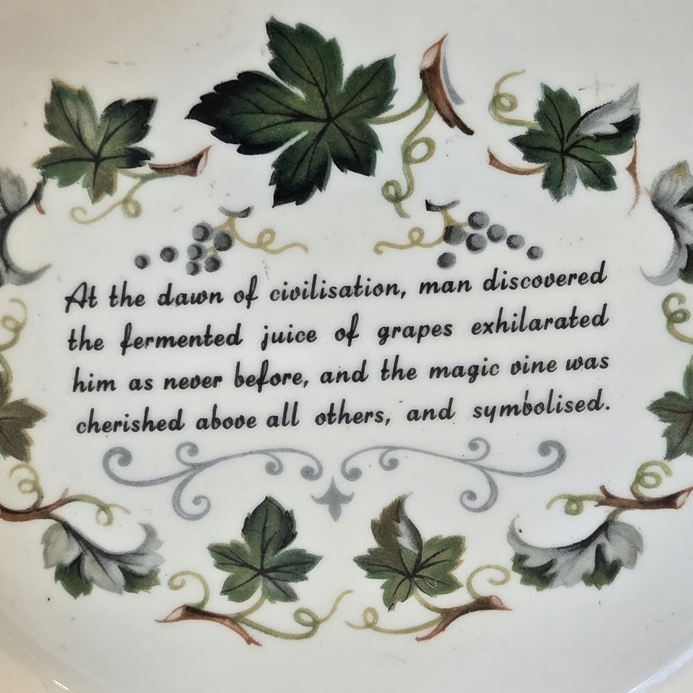 1960s Prinknash Abbey Wine Bottle Coaster - Picture 4 of 9